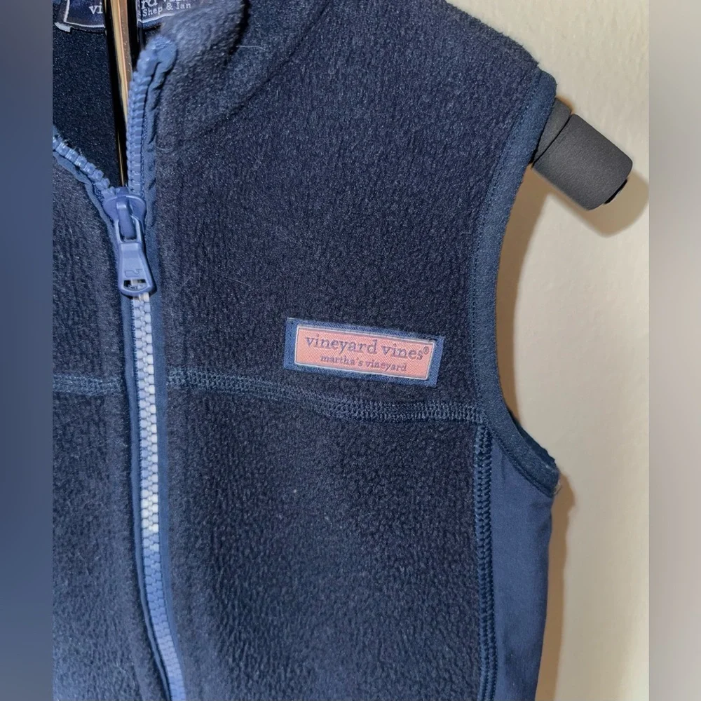 Vineyard Vines Harbor Fleece vest, size 4T